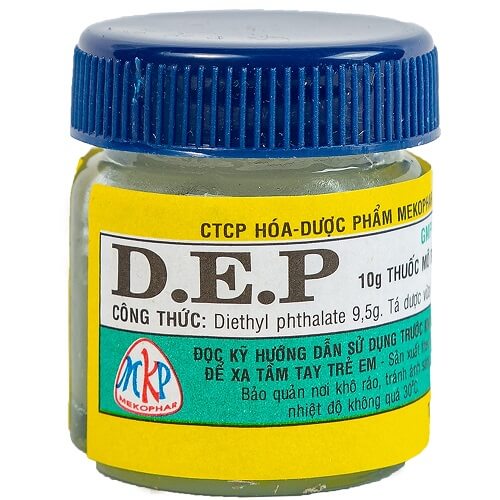  Thuốc D.E.P. (dietyl phtalat)